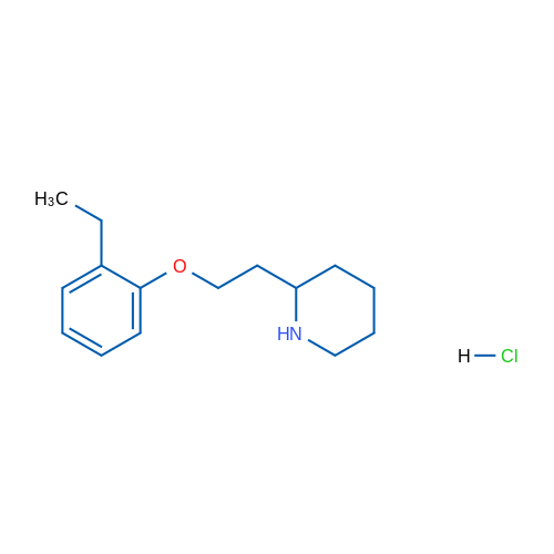 2-(2-(2-Ethylphenoxy)ethyl)piperidine hydrochloride 5g