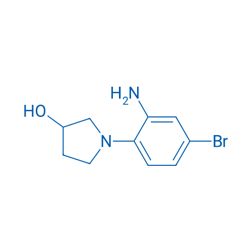 1-(2-Amino-4-bromophenyl)pyrrolidin-3-ol 5g
