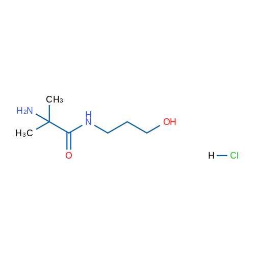 2-Amino-N-(3-hydroxypropyl)-2-methylpropanamide hydrochloride 1g
