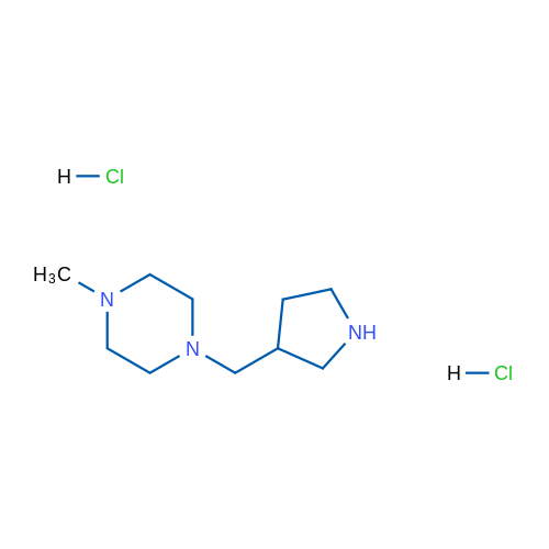 1-Methyl-4-(pyrrolidin-3-ylmethyl)piperazine dihydrochloride 5g