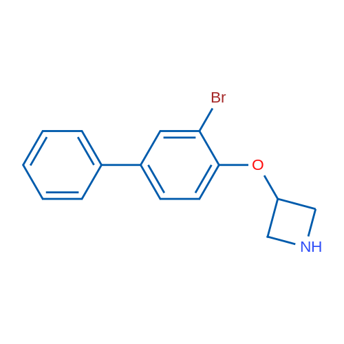 3-((3-Bromo-[1,1'-biphenyl]-4-yl)oxy)azetidine 1g