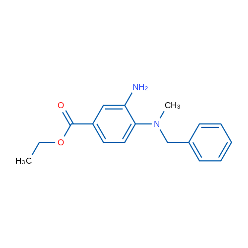 Ethyl 3-amino-4-(benzyl(methyl)amino)benzoate 5g