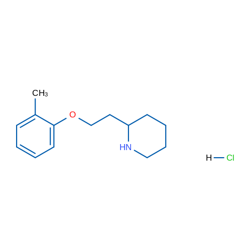 2-(2-(o-Tolyloxy)ethyl)piperidine hydrochloride 5g