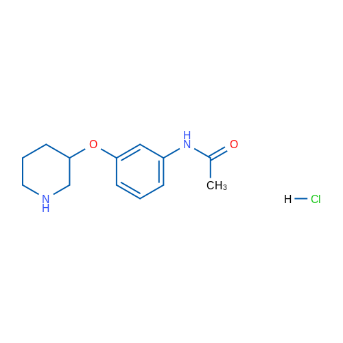 N-(3-(Piperidin-3-yloxy)phenyl)acetamide hydrochloride 1g
