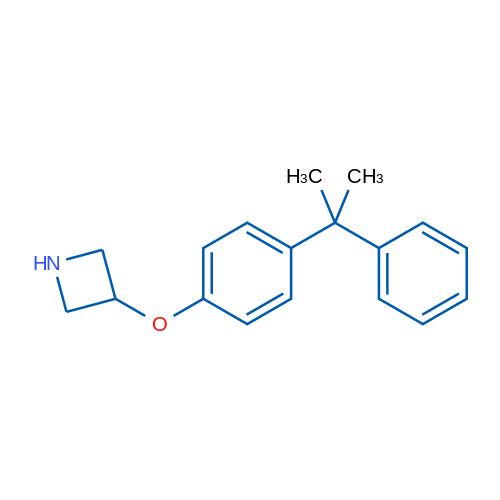 3-(4-(2-Phenylpropan-2-yl)phenoxy)azetidine 1g