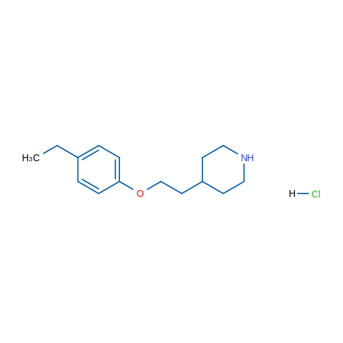 4-(2-(4-Ethylphenoxy)ethyl)piperidine hydrochloride 1g