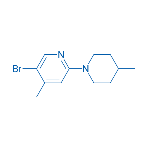 5-Bromo-4-methyl-2-(4-methylpiperidin-1-yl)pyridine 1g
