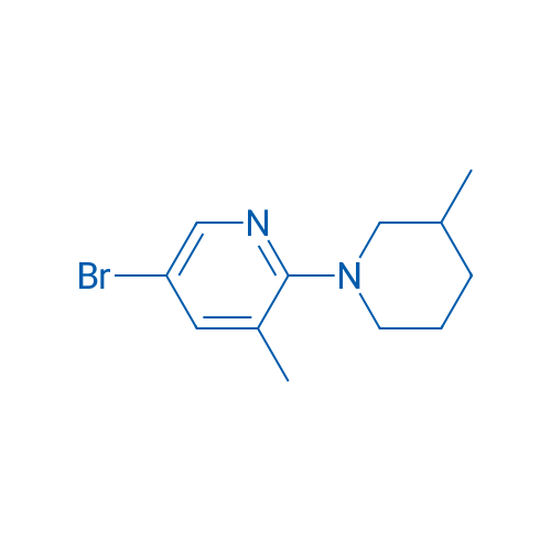 5-Bromo-3-methyl-2-(3-methylpiperidin-1-yl)pyridine 5g
