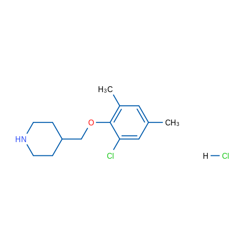 4-((2-Chloro-4,6-dimethylphenoxy)methyl)piperidine hydrochloride 5g