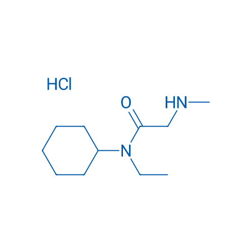 N-Cyclohexyl-N-ethyl-2-(methylamino)acetamide hydrochloride 1g