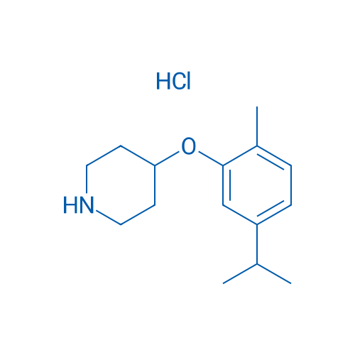 4-(5-Isopropyl-2-methylphenoxy)piperidine hydrochloride 5g