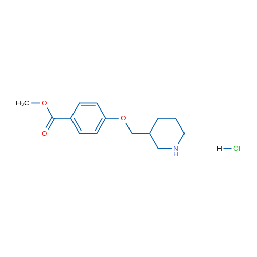 Methyl 4-(piperidin-3-ylmethoxy)benzoate hydrochloride 1g