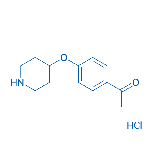 1-(4-(Piperidin-4-yloxy)phenyl)ethanone hydrochloride 5g