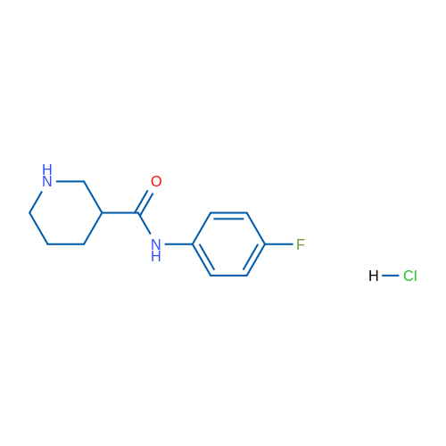 N-(4-Fluorophenyl)piperidine-3-carboxamide hydrochloride 5g