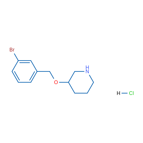 3-((3-Bromobenzyl)oxy)piperidine hydrochloride 5g