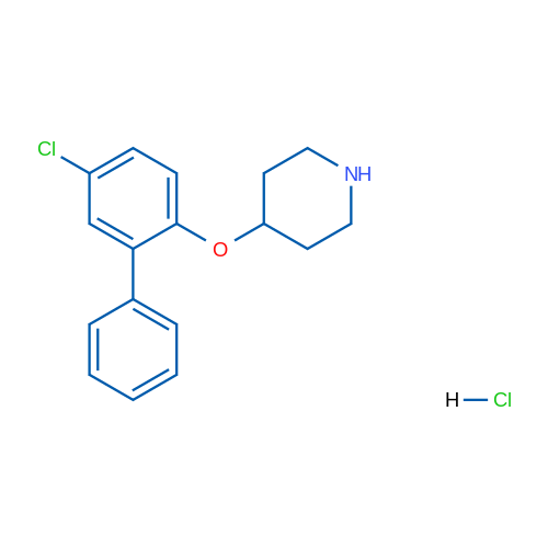 4-((5-Chloro-[1,1'-biphenyl]-2-yl)oxy)piperidine hydrochloride 5g