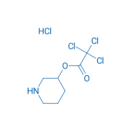Piperidin-3-yl 2,2,2-trichloroacetate hydrochloride 1g