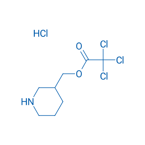 Piperidin-3-ylmethyl 2,2,2-trichloroacetate hydrochloride 1g