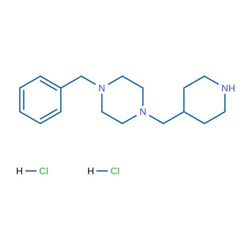 1-Benzyl-4-(piperidin-4-ylmethyl)piperazine dihydrochloride 1g
