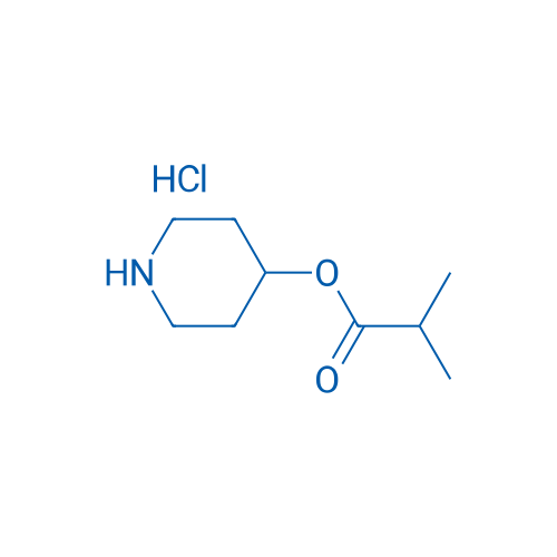 Piperidin-4-yl isobutyrate hydrochloride 1g