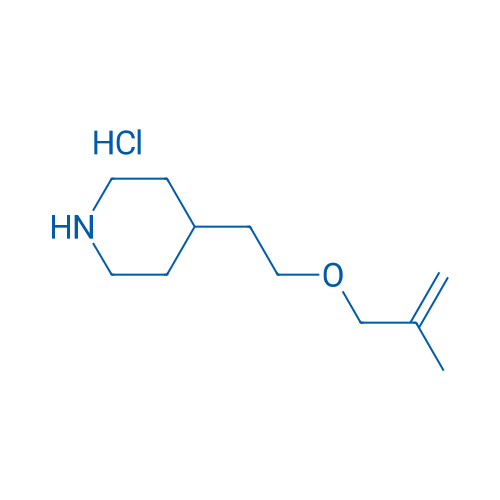 4-(2-((2-Methylallyl)oxy)ethyl)piperidine hydrochloride 1g