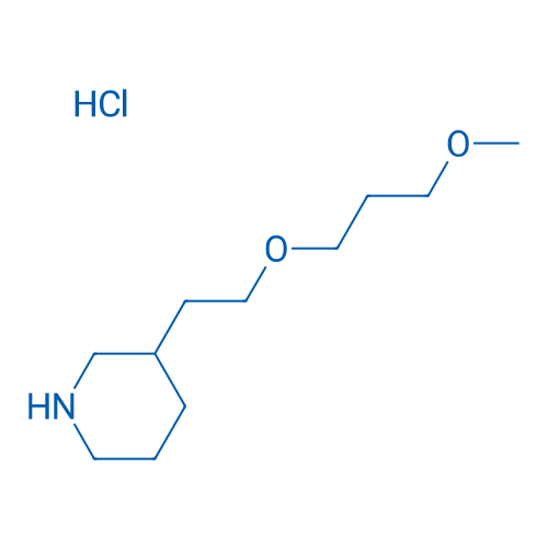 3-(2-(3-Methoxypropoxy)ethyl)piperidine hydrochloride 1g