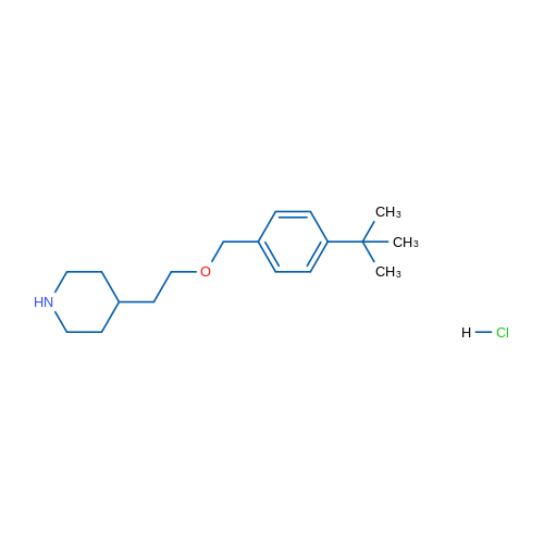 4-(2-((4-(tert-Butyl)benzyl)oxy)ethyl)piperidine hydrochloride 5g