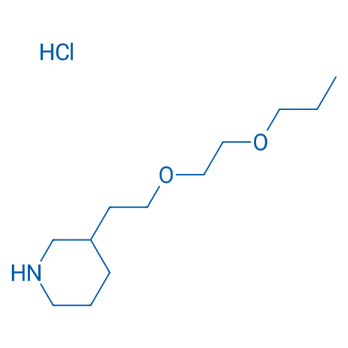 3-(2-(2-Propoxyethoxy)ethyl)piperidine hydrochloride 1g