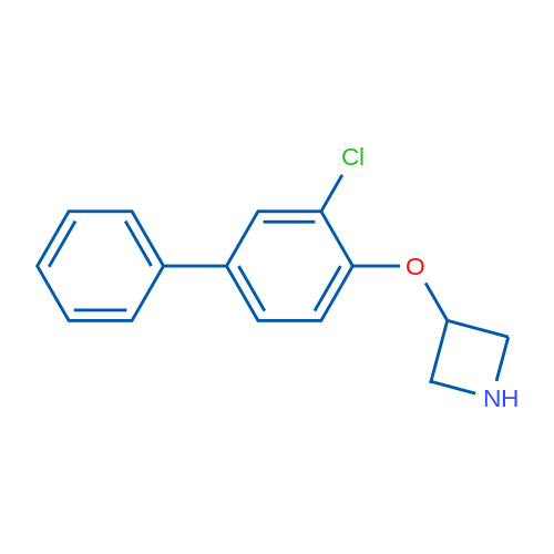 3-((3-Chloro-[1,1'-biphenyl]-4-yl)oxy)azetidine 1g