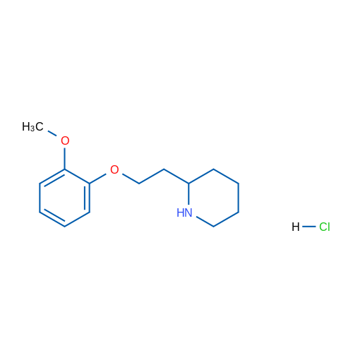 2-(2-(2-Methoxyphenoxy)ethyl)piperidine hydrochloride 5g