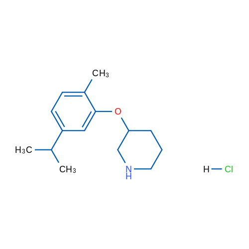3-(5-Isopropyl-2-methylphenoxy)piperidine hydrochloride 1g