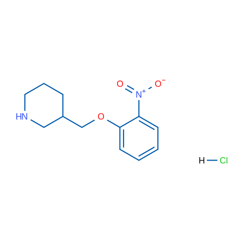 3-((2-Nitrophenoxy)methyl)piperidine hydrochloride 1g