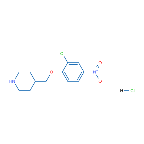 4-((2-Chloro-4-nitrophenoxy)methyl)piperidine hydrochloride 1g