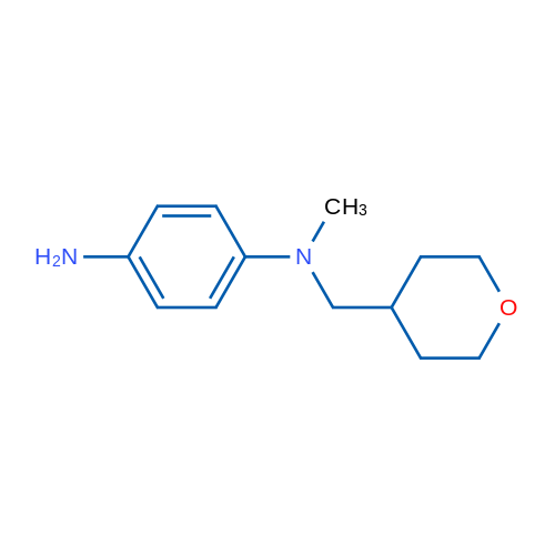 N1-Methyl-N1-((tetrahydro-2H-pyran-4-yl)methyl)benzene-1,4-diamine 1g