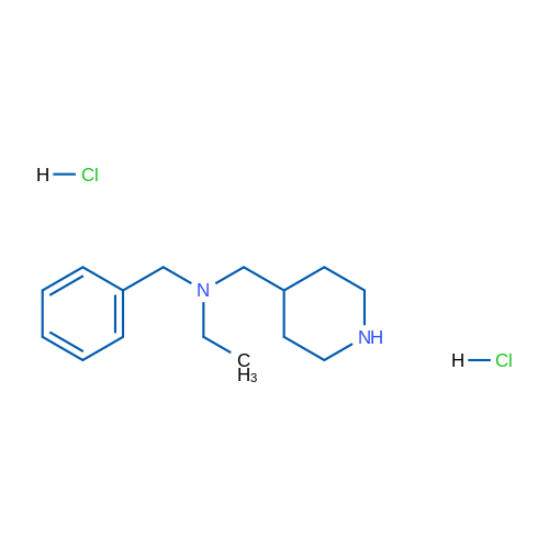 N-Benzyl-N-(piperidin-4-ylmethyl)ethanamine dihydrochloride 1g