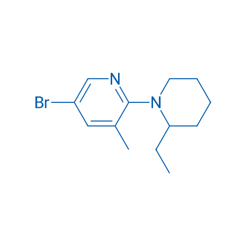 5-Bromo-2-(2-ethylpiperidin-1-yl)-3-methylpyridine 5g