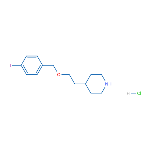 4-(2-((4-Iodobenzyl)oxy)ethyl)piperidine hydrochloride 5g