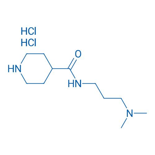 N-(3-(Dimethylamino)propyl)piperidine-4-carboxamide dihydrochloride 5g