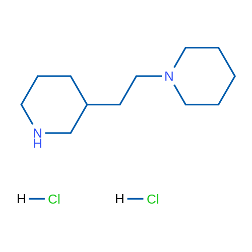 1-(2-(Piperidin-3-yl)ethyl)piperidine dihydrochloride 1g