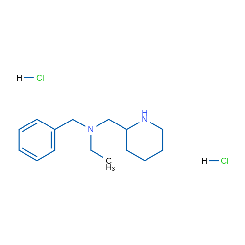 N-Benzyl-N-(piperidin-2-ylmethyl)ethanamine dihydrochloride 1g