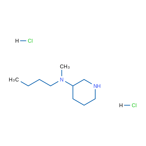 N-Butyl-N-methylpiperidin-3-amine dihydrochloride 1g