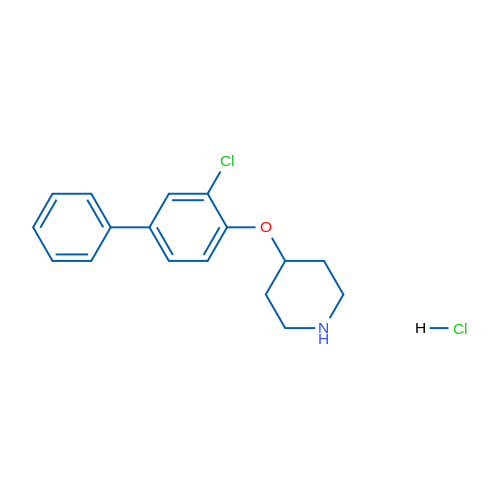 4-((3-Chloro-[1,1'-biphenyl]-4-yl)oxy)piperidine hydrochloride 1g