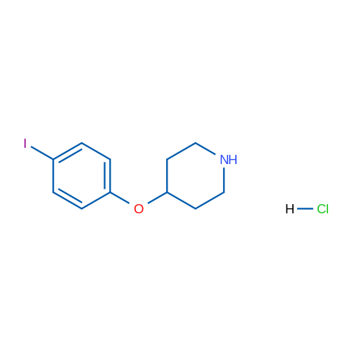 4-(4-Iodophenoxy)piperidine hydrochloride 1g