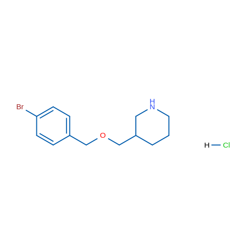3-(((4-Bromobenzyl)oxy)methyl)piperidine hydrochloride 5g