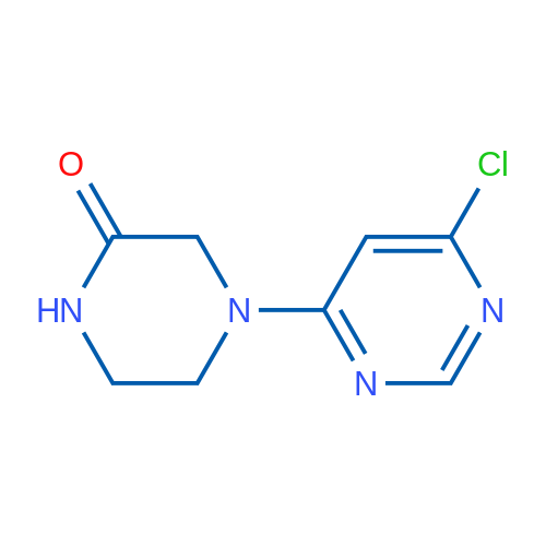 4-(6-Chloropyrimidin-4-yl)piperazin-2-one 5g