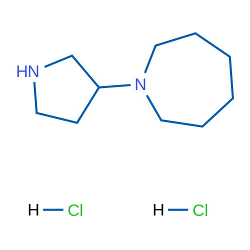 1-(Pyrrolidin-3-yl)azepane dihydrochloride 1g