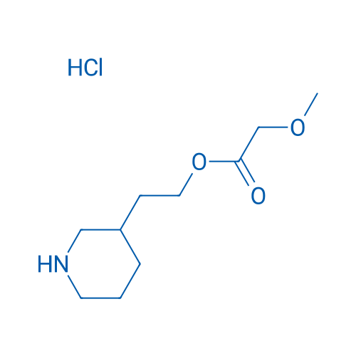 2-(Piperidin-3-yl)ethyl 2-methoxyacetate hydrochloride 5g