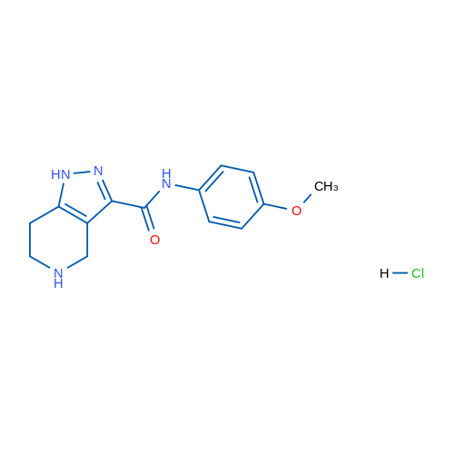 N-(4-Methoxyphenyl)-4,5,6,7-tetrahydro-1H-pyrazolo[4,3-c]pyridine-3-carboxamide hydrochloride 5g
