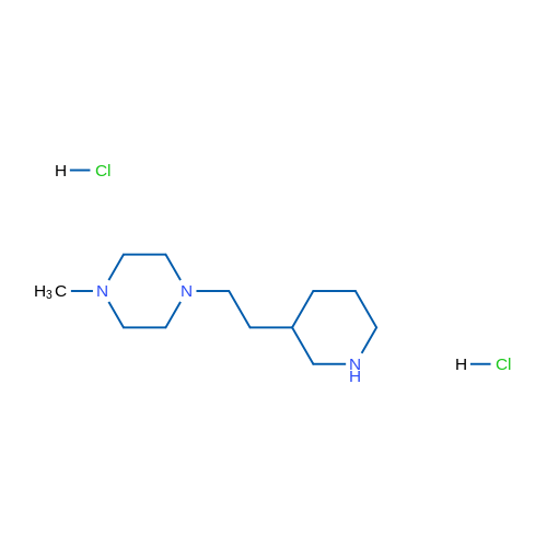 1-Methyl-4-(2-(piperidin-3-yl)ethyl)piperazine dihydrochloride 5g