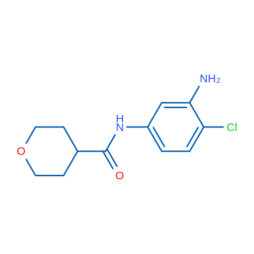 N-(3-Amino-4-chlorophenyl)tetrahydro-2H-pyran-4-carboxamide 5g